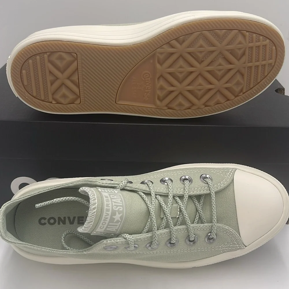 Converse WMNS A03558C CTAS MOVE OX SUMMIT SAGE/EGRET/SUMMIT PLATFORMS SNEAKERS